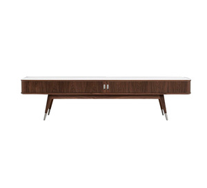 AK 2720 TV Table Point Wooden Base, Walnut Oiled
