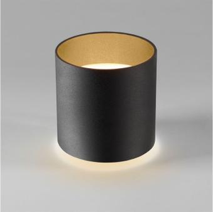 Cozy Round Table 8W LED Black/Gold